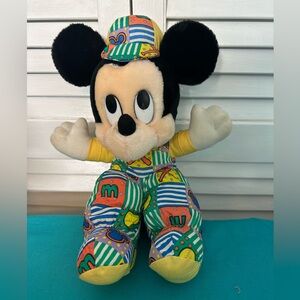 Applause vintage Mickey Mouse Plush Toy